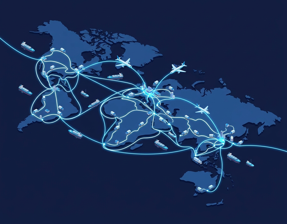 Sentinelship global logistics network